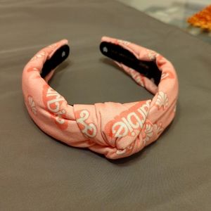 Lele Sadoughi Barbie Printed Knotted Headband